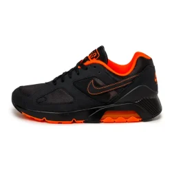 Leder Sneaker|Retro Runner*Nike Air 180 Black / Black / Hyper Crimson