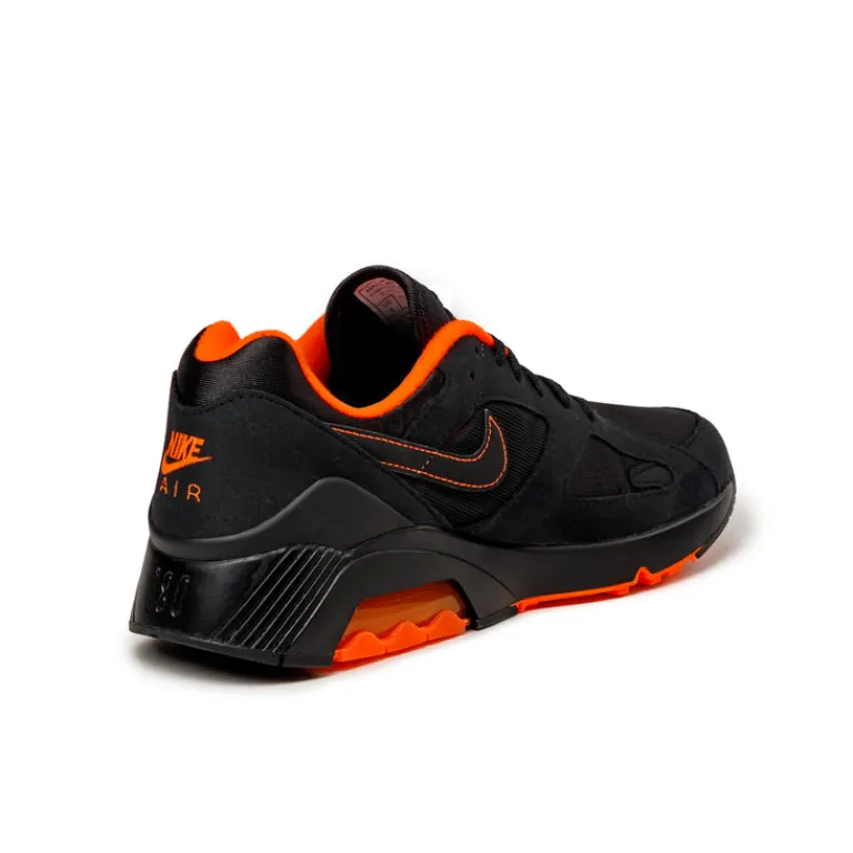 Leder Sneaker|Retro Runner*Nike Air 180 Black / Black / Hyper Crimson