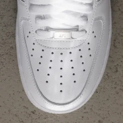 Leder Sneaker|Weiße Sneaker*Nike Air Force 1 '07 White / White