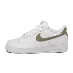 Leder Sneaker|Weiße Sneaker*Nike Air Force 1 '07 White / Light Army