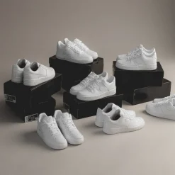 Leder Sneaker|Weiße Sneaker*Nike Air Force 1 '07 *Fresh* White / White / White