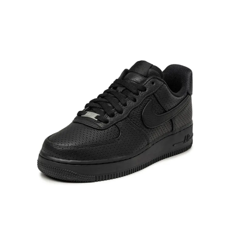Leder Sneaker*Nike Air Force 1 '07 LV8 Black / Black / Game Royal