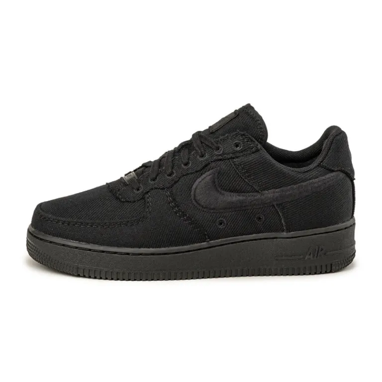 Vegane Sneaker*Nike Air Force 1 Low *Canvas* Black / Black