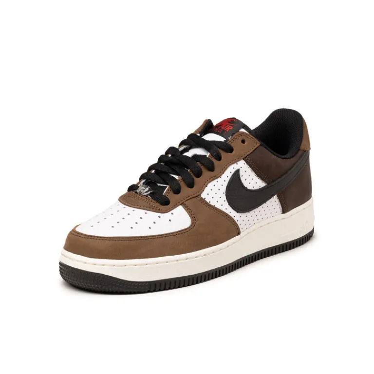 Leder Sneaker*Nike Air Force 1 Low Retro White / Black / Bison