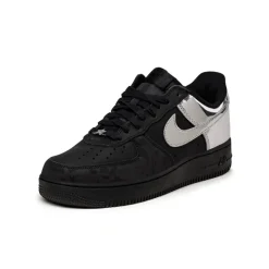 Leder Sneaker*Nike Air Force 1 Low Retro *All-Star* Black / Chrome / Black