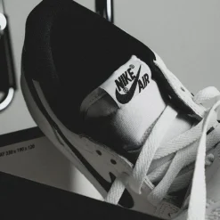 Leder Sneaker|Weiße Sneaker*Jordan Nike Air 1 Low 85 White / Black / Neutral Grey