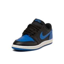 Leder Sneaker*Jordan Nike Air 1 Low 85 Black / Varsity Royal / Summit White