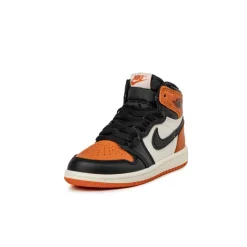 High-Top Sneaker|Leder Sneaker*Jordan Nike Air 1 Retro High OG *Shattered Backboard* *PS* Black / Black / Sail / Starfish