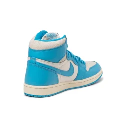 High-Top Sneaker|Leder Sneaker*Jordan Nike Air 1 Retro High OG *UNC Reimagined* Dark Powder Blue / Dark Powder Blue / Sail