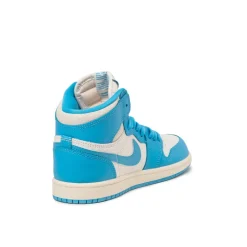 High-Top Sneaker|Leder Sneaker*Jordan Nike Air 1 Retro High OG *UNC Reimagined* *PS* Dark Powder Blue / Dark Powder Blue / Sail