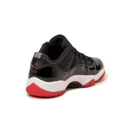 Leder Sneaker*Jordan Nike Air 11 Retro Low Black / Varsity Red / White
