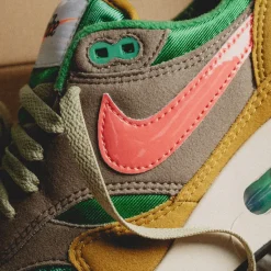 Retro Runner*Nike Air Max 1 '86 OG *Big Bubble* *Powerwall BRS* Classic Green / Ember Glow / Olive Grey