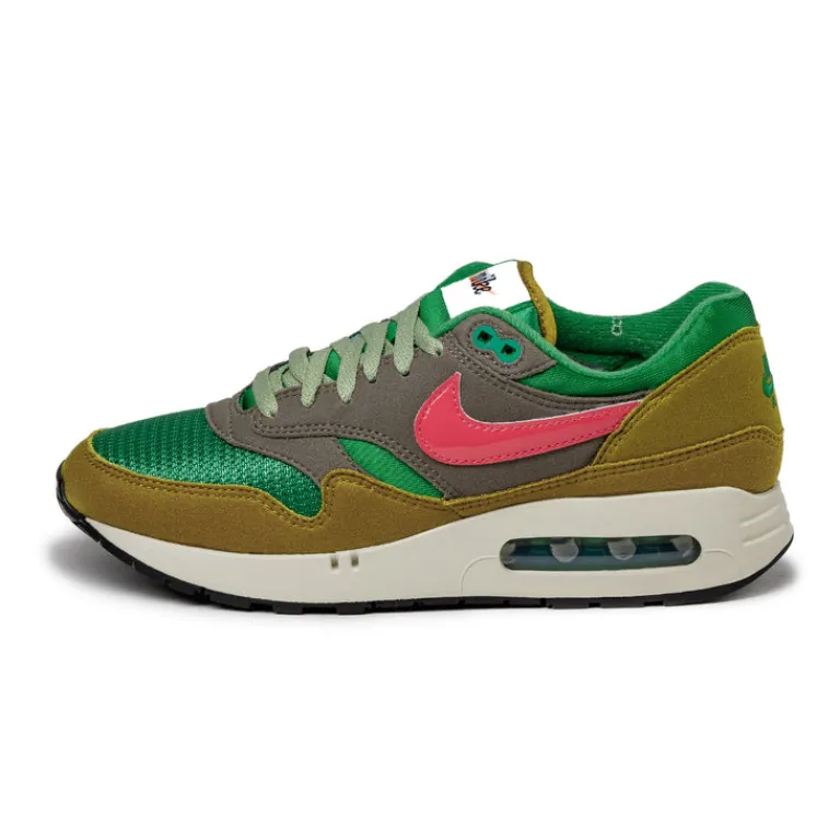 Retro Runner*Nike Air Max 1 '86 OG *Big Bubble* *Powerwall BRS* Classic Green / Ember Glow / Olive Grey