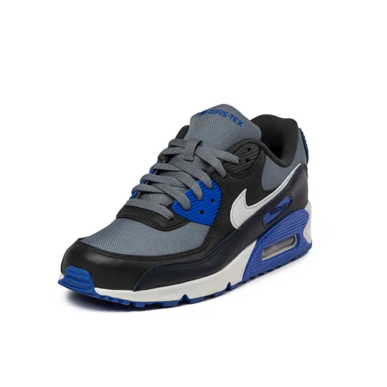 Leder Sneaker|Wasserdichte Sneaker*Nike Air Max 90 *GTX* Cool Grey / Pure Platinum / Anthracite