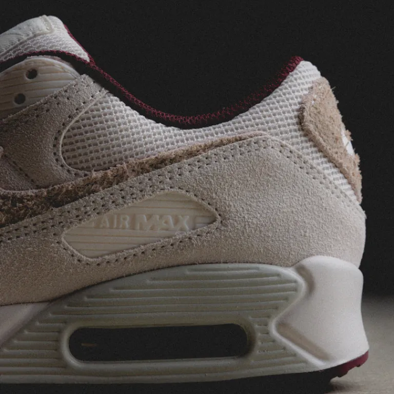 Leder Sneaker|Retro Runner*Nike Air Max 90 PRM Phantom / Phantom / Light Bone