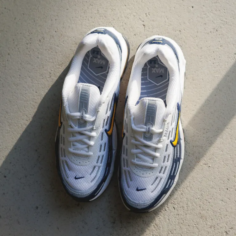 Vegane Sneaker|Weiße Sneaker*Nike Air Max TL 2.5 White / Varisity Maize-Midnight Navy