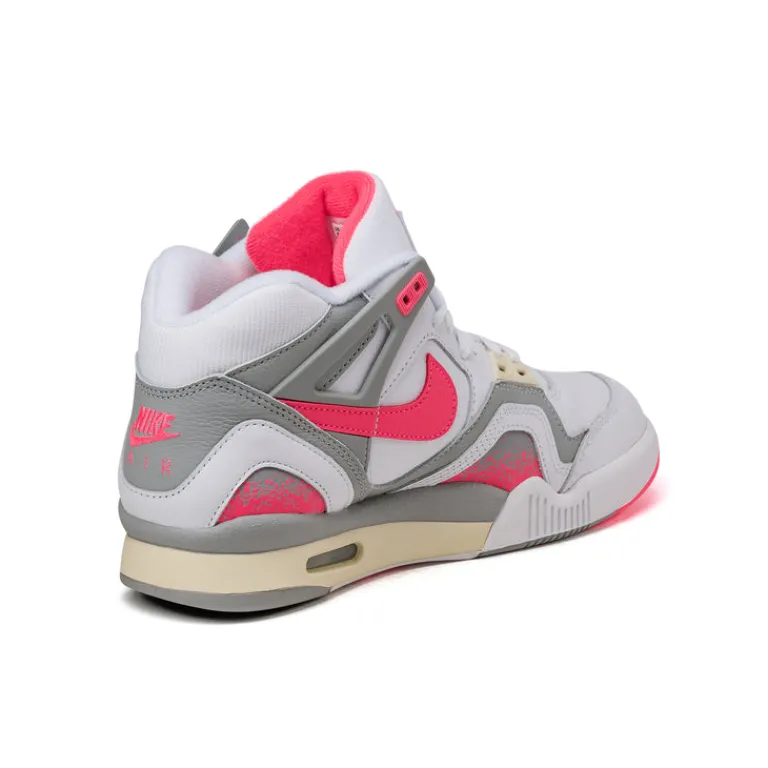 Leder Sneaker|High-Top Sneaker*Nike Air Tech Challenge 2 *Racer Pink* White / Racer Pink / Light Smoke Grey