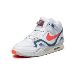 High-Top Sneaker|Leder Sneaker*Nike Air Tech Challenge 2 QS *Stone Blue* White / Tart / Stone Blue / Football Grey