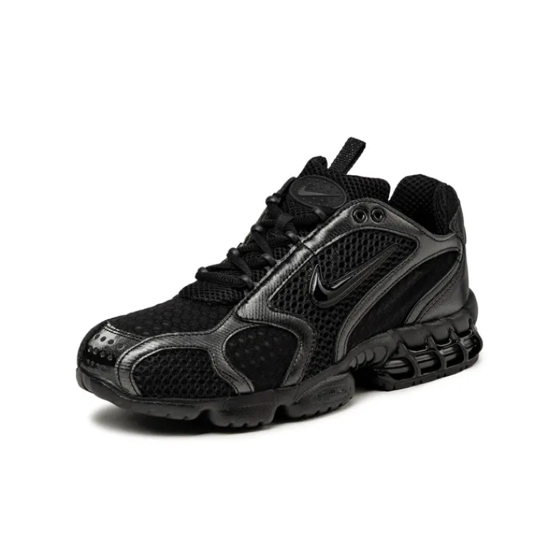 Leder Sneaker|Retro Runner*Nike Air Zoom Spiridon Cage 2 Black / Black / Anthracite / Smoke