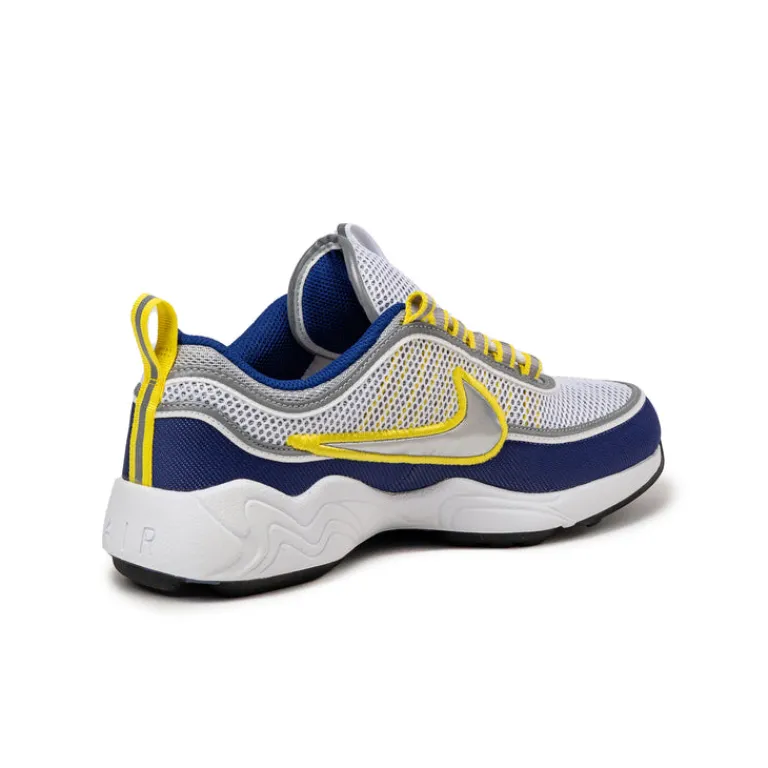 Vegane Sneaker|Weiße Sneaker*Nike Air Zoom Spiridon SP White / Metallic Silver / Deep Royal Blue / White