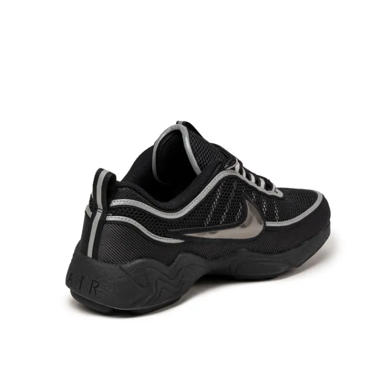 Vegane Sneaker|Retro Runner*Nike Air Zoom Spiridon SP Black / Black / Metallic Silver / Sport Red