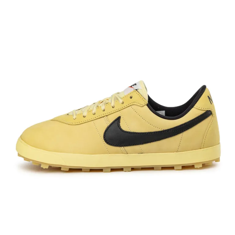 Leder Sneaker*Nike Astrograbber QS Soft Yellow / Black / Sail / Safety Orange