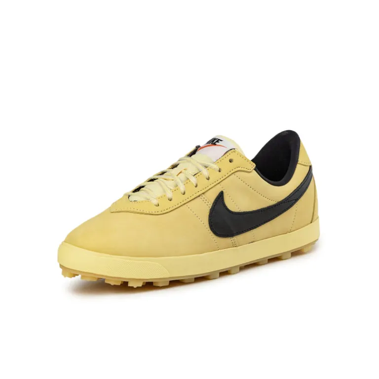 Leder Sneaker*Nike Astrograbber QS Soft Yellow / Black / Sail / Safety Orange