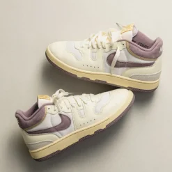 Leder Sneaker|High-Top Sneaker*Nike Attack Sail / Taupe Grey / Coconut Milk