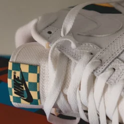 Leder Sneaker|High-Top Sneaker*Nike Attack *Year of the Snake* White / White / Mineral Teal / Melon Tint
