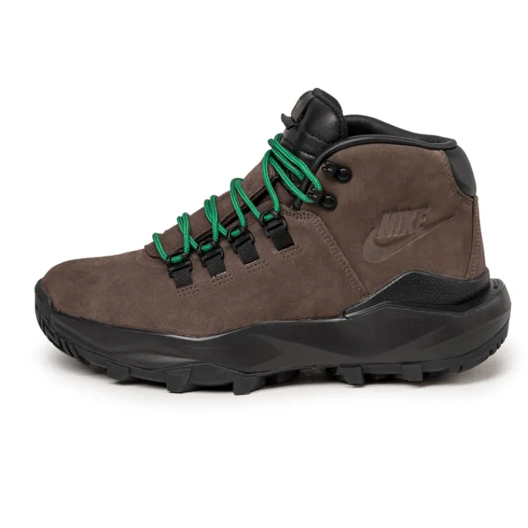 Leder Sneaker|High-Top Sneaker*Nike Cygnal Baroque Brown / Black / Black / Malachite