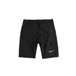 Running|Shorts*Nike Dri-FIT Brief-Lined Running 1/2-Length Tights Black / Reflective Silver