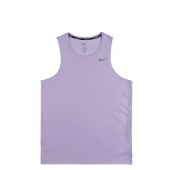 Running|T-Shirts*Nike Dri-Fit Miler Running Tank Top Hydrangeas / Reflective Silver