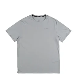 Running|T-Shirts*Nike Dri-Fit Miler UV Running Top Grey Fog / Particle Grey / Heather / Reflective Silver