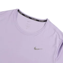 Running|T-Shirts*Nike Dri-FIT Miler UV Running Top Hydrangeas / Reflective Silver