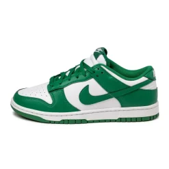 Leder Sneaker*Nike Dunk Low Retro White / Malachite