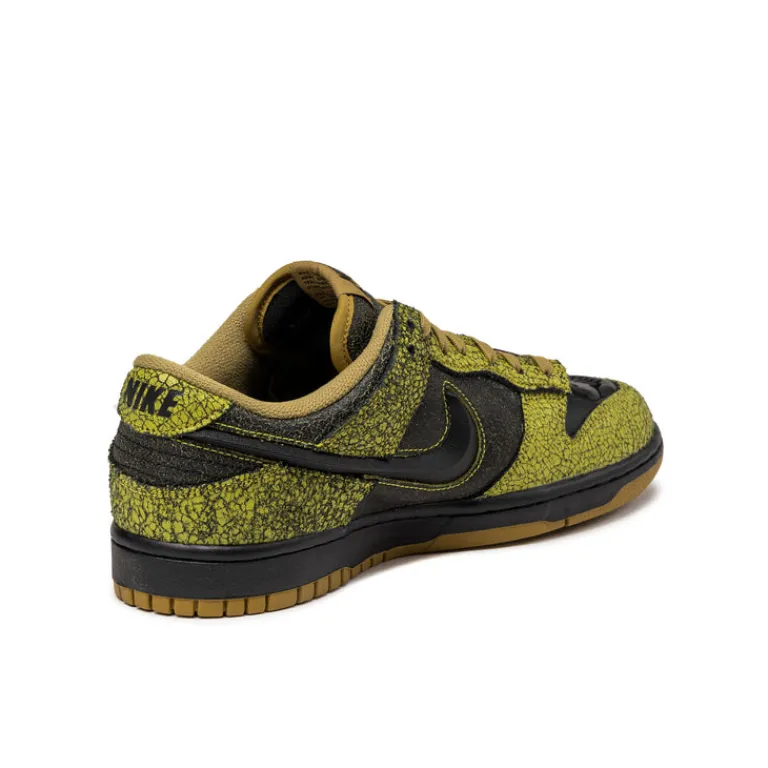 Leder Sneaker*Nike Dunk Low Retro *Halloween* Bright Cactus / Black / Green Curry