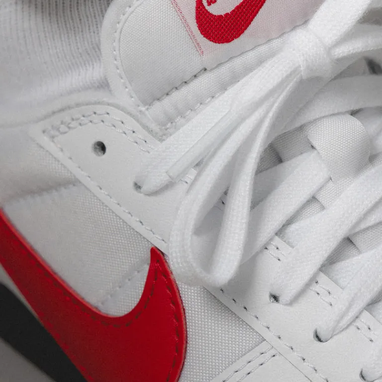 Leder Sneaker|Weiße Sneaker*Nike Field General '82 White / Varsity Red / Black