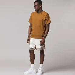 T-Shirts*Nike Life Knit Top Light British Tan / Phantom