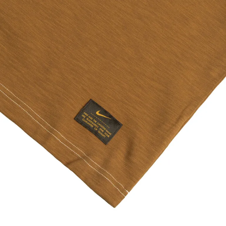 T-Shirts*Nike Life Knit Top Light British Tan / Phantom