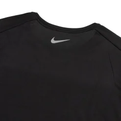 Running|T-Shirts*Nike Miler Flash Dri-FIT UV Short-Sleeve Running Top Black / Reflective Silver