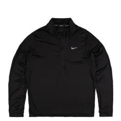 Running|T-Shirts*Nike Pacer Dri-Fit 1/2-Zip Running Top Black / Reflective Silver