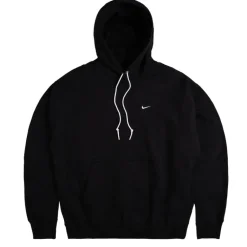 Hoodies*Nike Solo Swoosh Hoodie Black / White