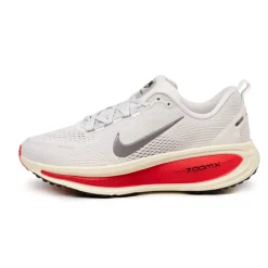 Vegane Sneaker|Laufschuhe*Nike Vomero 18 Platinum Tint / Metallic Pewter / Siren Red