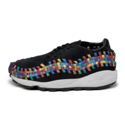 Leder Sneaker|Retro Runner*Nike Wmns Air Footscape Woven Black / Black / White