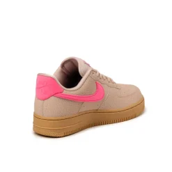 Leder Sneaker*Nike Wmns Air Force 1 '07 Particle Beige / Hyper Pink