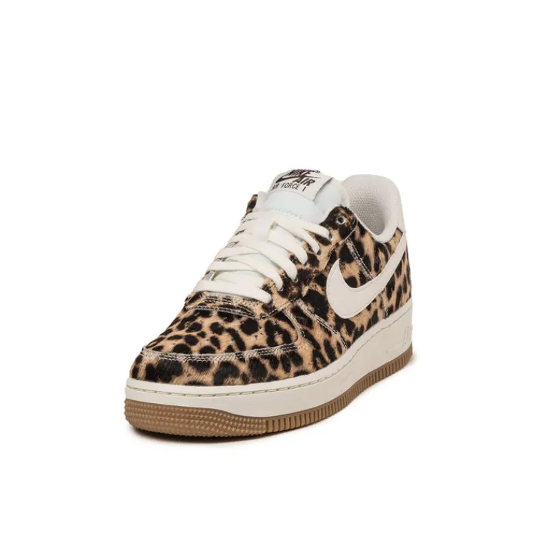Leder Sneaker*Nike Wmns Air Force 1 '07 Baroque Brown / Sail / Sesame