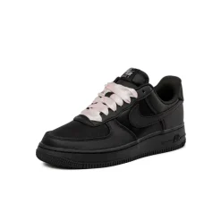 Vegane Sneaker*Nike Wmns Air Force 1 ’07 LV8 Black / Black / Pink Ice