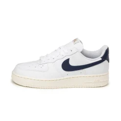 Leder Sneaker|Weiße Sneaker*Nike Wmns Air Force 1 '07 *Next Nature* White / Obsidian / Pale Ivory / Metallic Gold