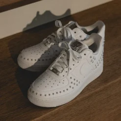 Leder Sneaker|Weiße Sneaker*Nike Wmns Air Force 1 '07 XX White / White / White