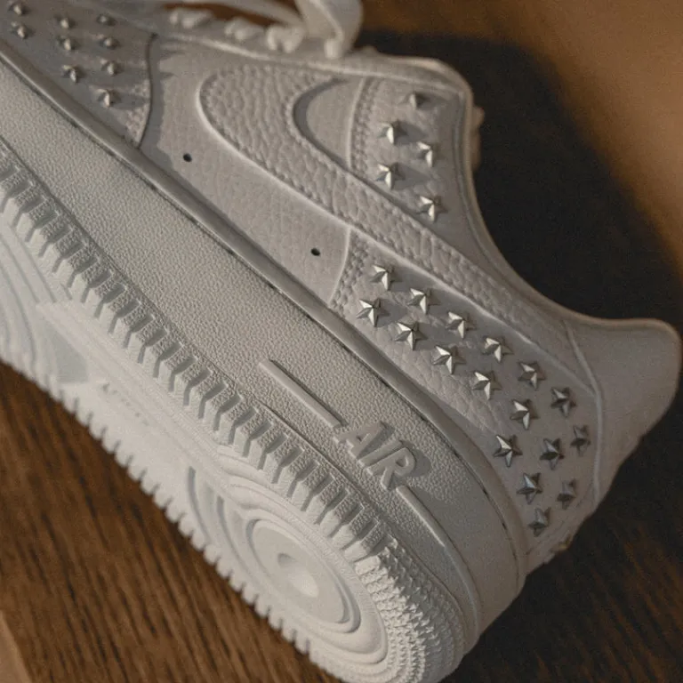 Leder Sneaker|Weiße Sneaker*Nike Wmns Air Force 1 '07 XX White / White / White